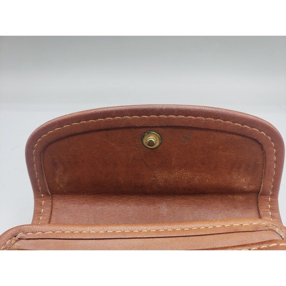 Coach Vintage Brown Leather Wallet & Key Case Multifunction ID Coin Pouch - Picture 8 of 15